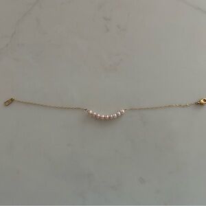 Pink Pearl Bracelet